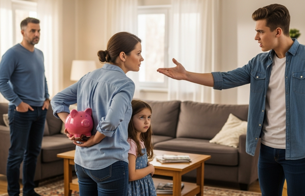 AITA for not giving my 18 yo stepson my 4 yo daughter’s money?