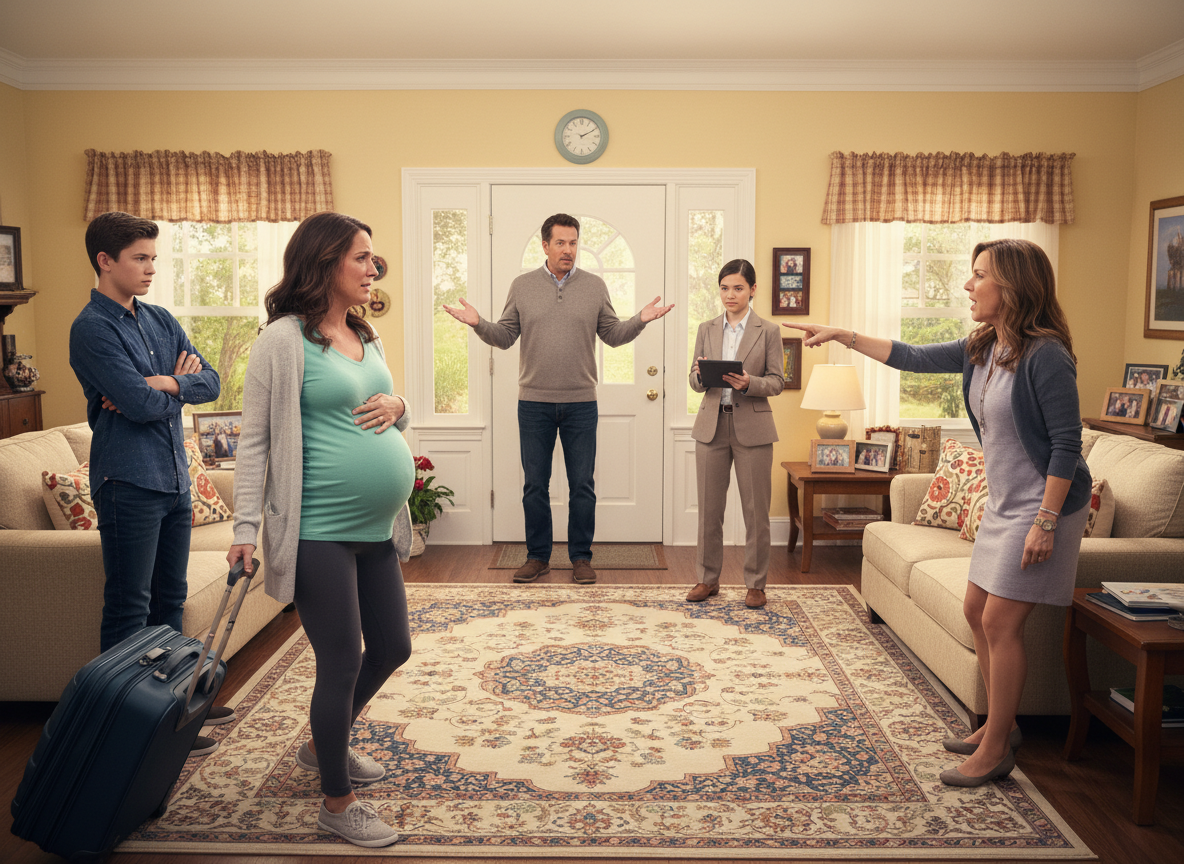 AITA for reporting threats made by my husband's kids and their mom to CPS and then leaving because I'm pregnant?