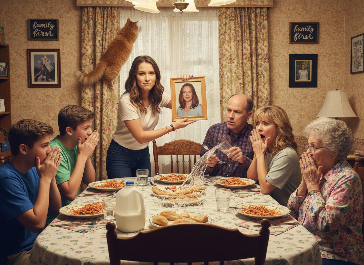 AITAH for embarrassing my stepmom at dinner after she tried to “teach me a lesson” about my real mom?