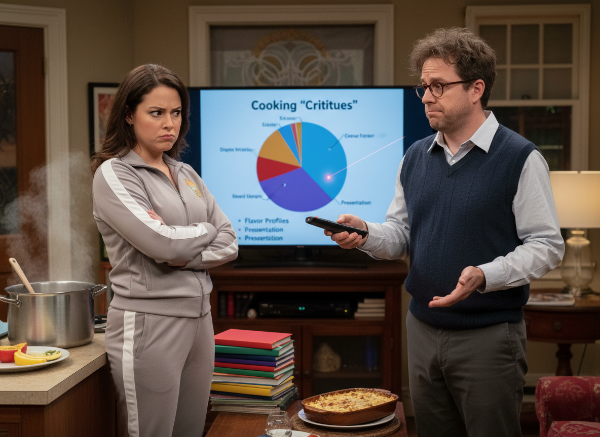 AITA for refusing to cook after my BF tried to “critique” my cooking with a literal PowerPoint presentation?