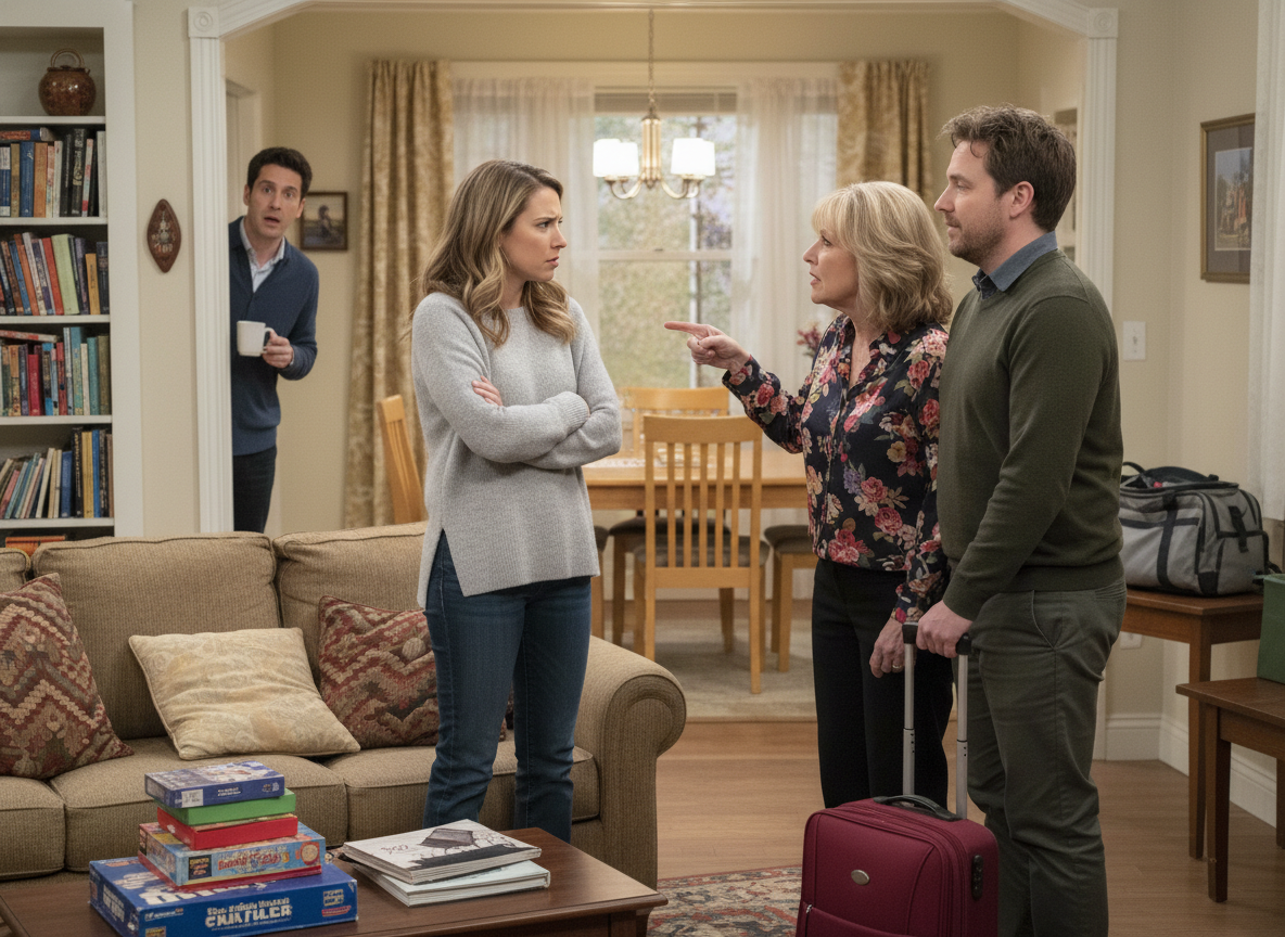 AITA for telling my mom she can't share a room or a bed with her boyfriend in my home?