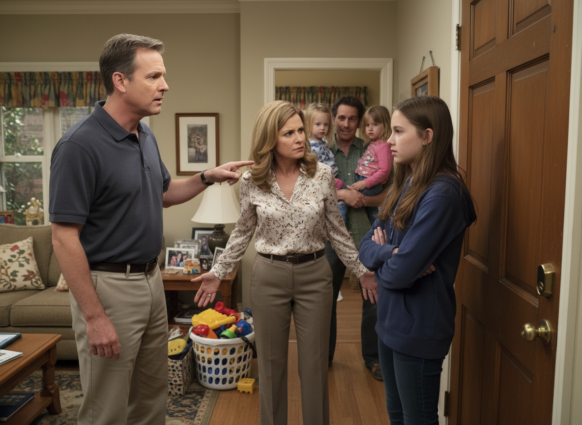 AITA for telling my wife the lock on my daughter's door does not get removed til my brother inlaw and his daughters are out of our house?