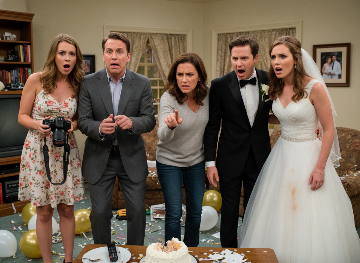 AITA for deleting my friend's wedding photos in front of them?