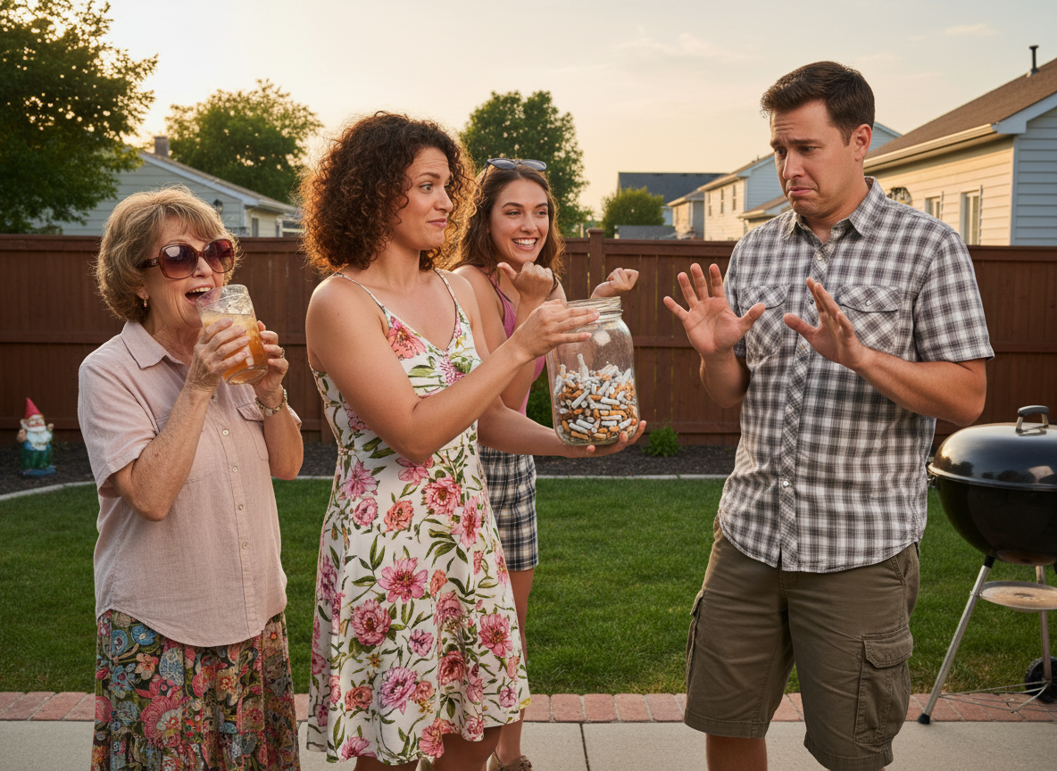 WIBTA if I gave my neighbor the rest of his cigarette butts back?