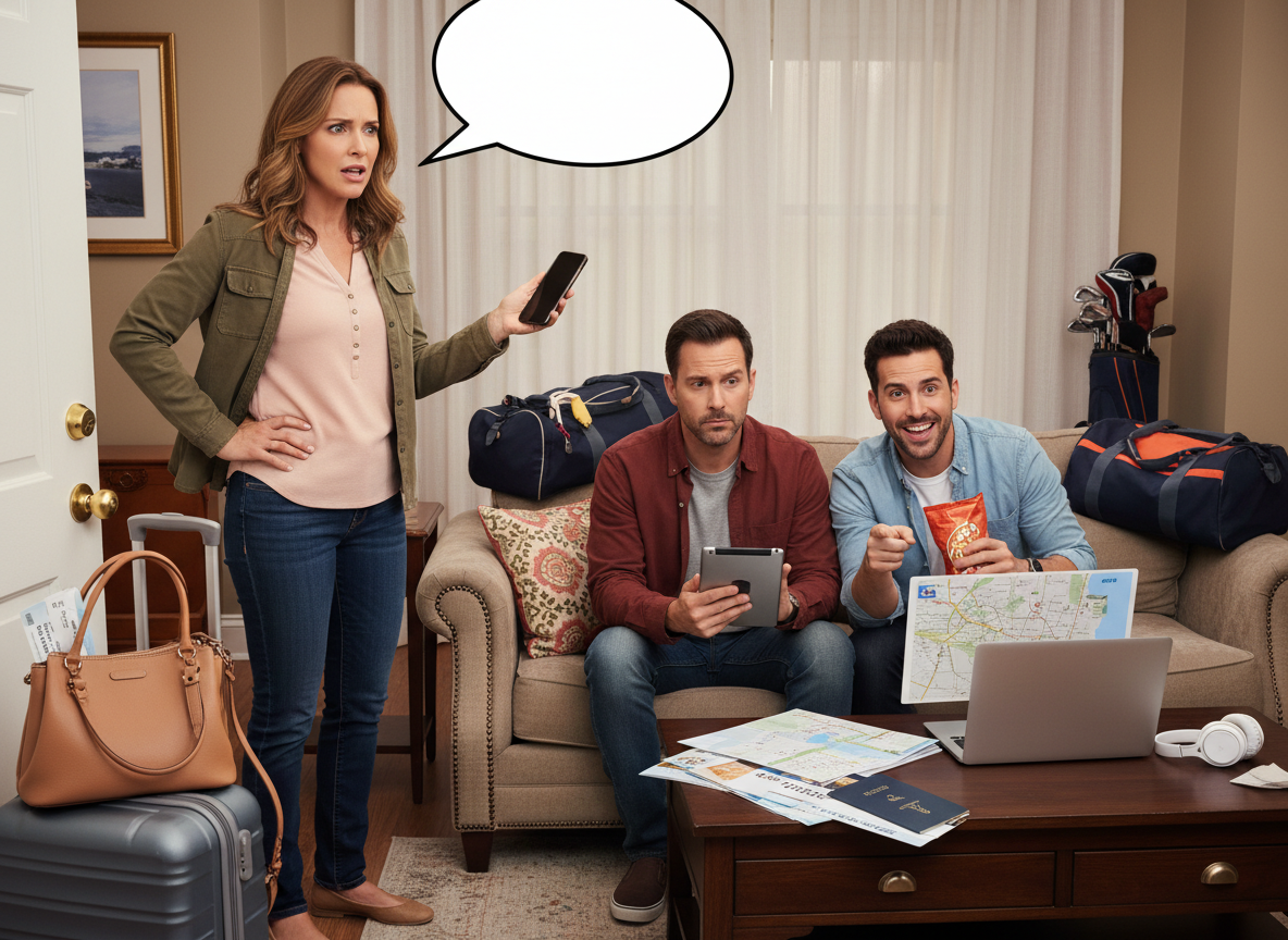 AITA for returning home after I found out that my husband booked 1st class for him and his friend while I got economy?