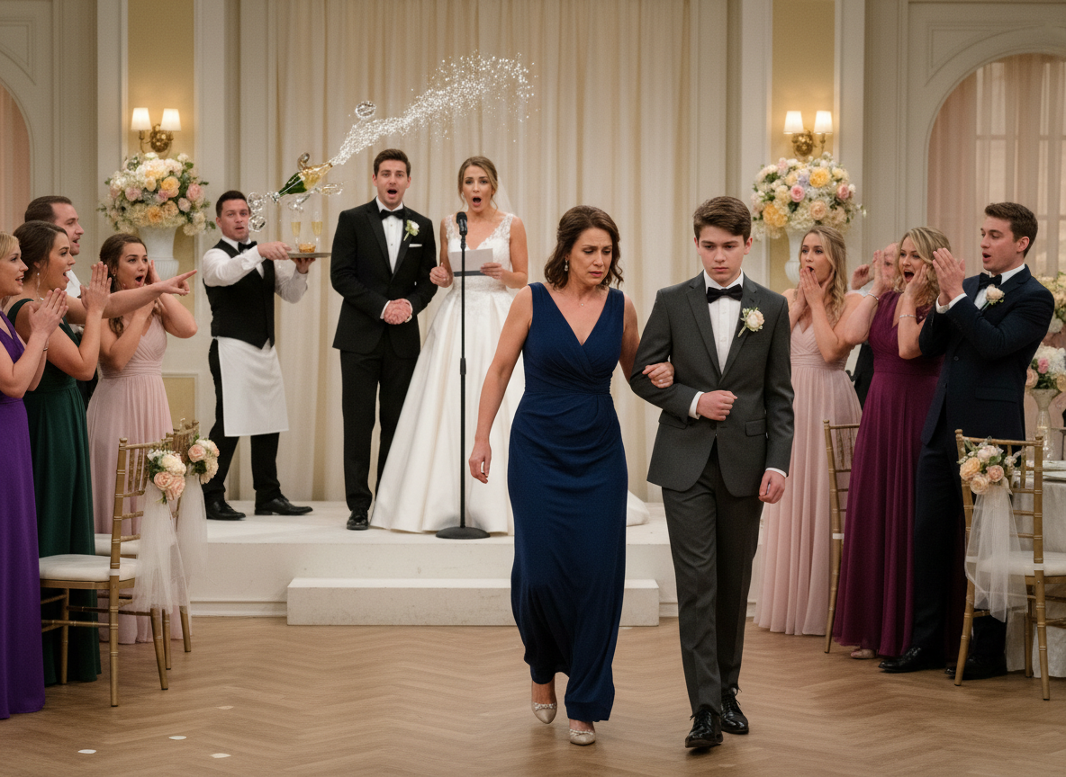 AITA for storming off from my sister's wedding after she deadnamed my son?