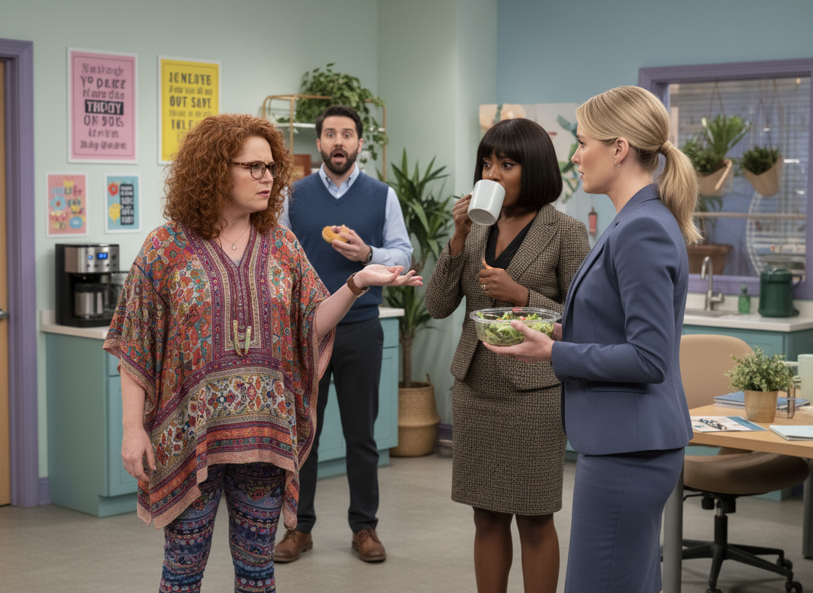 AITA for calling my body-positive co-worker "unhealthy, deluded, and bitter" after some rude comments she made about me?