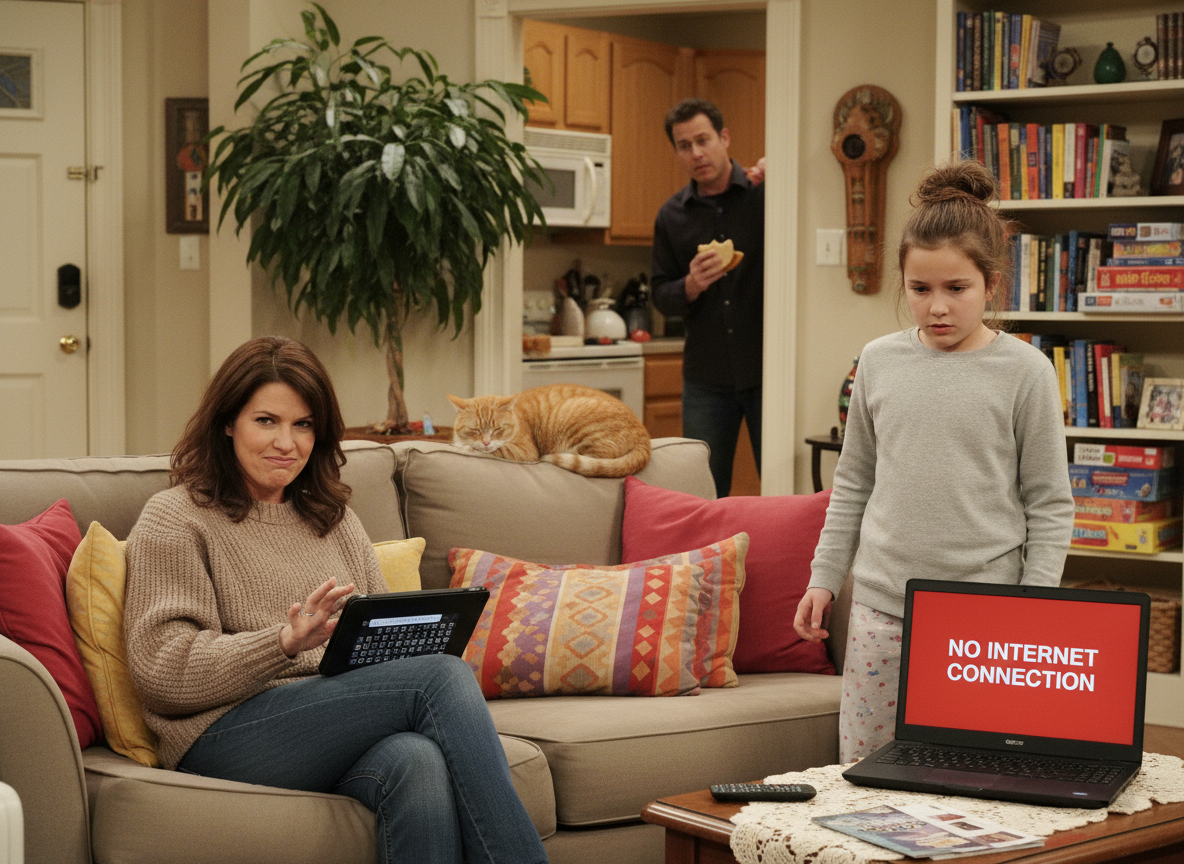 WIBTA if I change my wifi password, making it impossible for a kid to not be able to attend her classes?