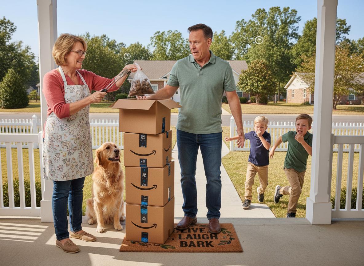 AITA for filling a few faux Amazon packages with my dog's shit to teach the two theiving neighborhood kids who have been stealing my packages a lesson?