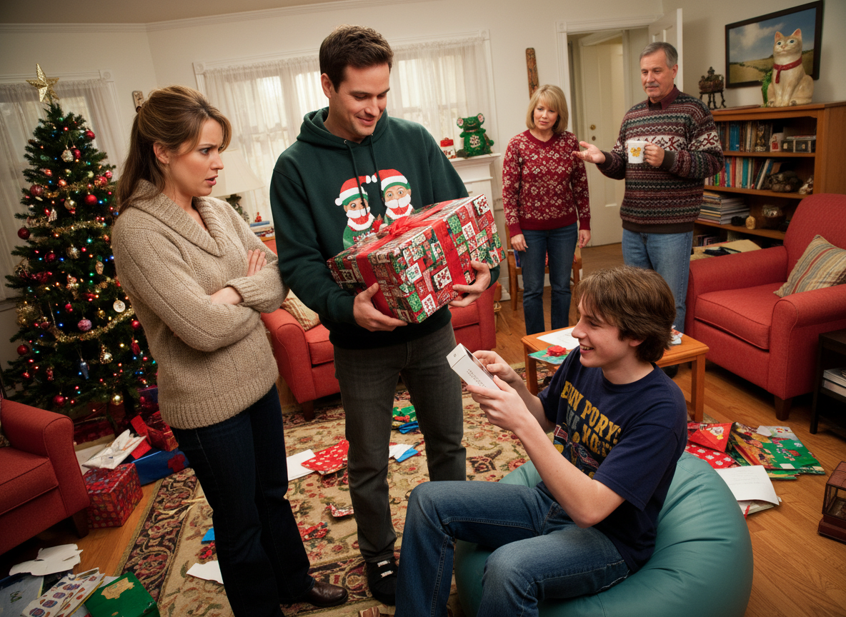 AITA For my reaction when my 30yo fiancè exchanged his gift with my 16yo brother?.