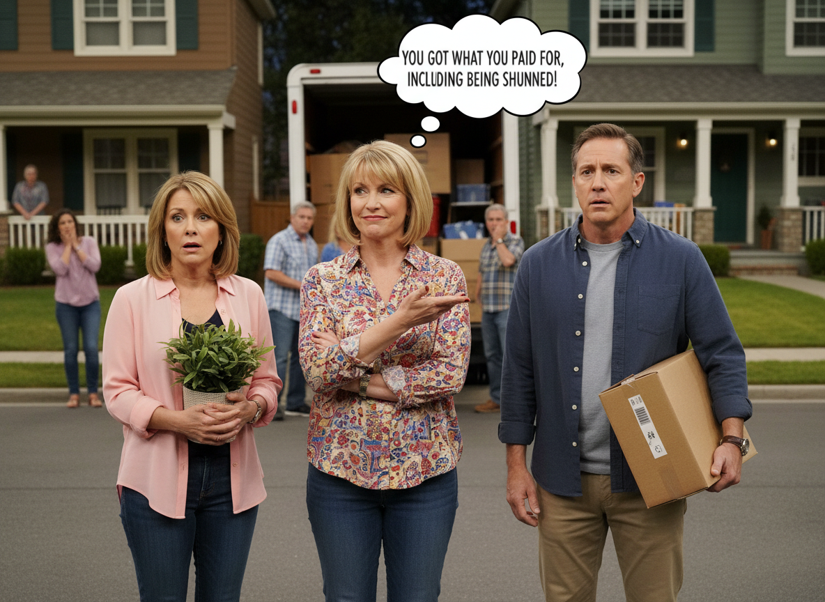 AITA for telling the new neighbors that they got what they paid for, including being shunned by the neighborhood?