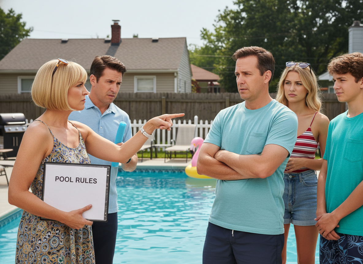 AITA for Refusing to Let ‘Karen’ Neighbor Use My Pool After She Demanded I Follow Her Pool Rules?